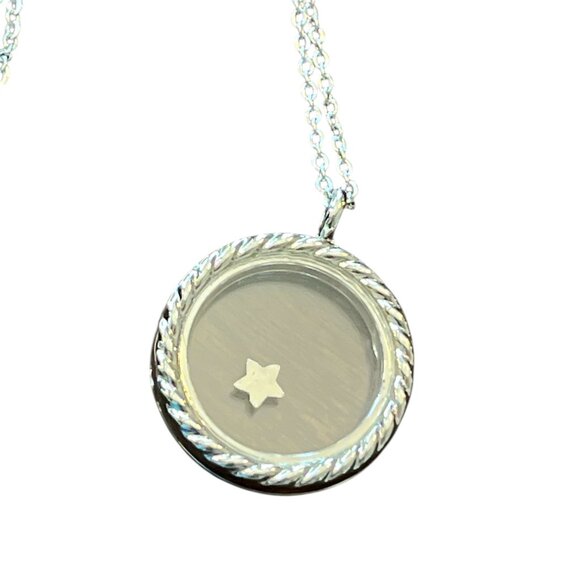 2 EFFY Locket Pendant Charm 13" Necklaces 1 NEW 1 Opened Effy With Love - Picture 3 of 7